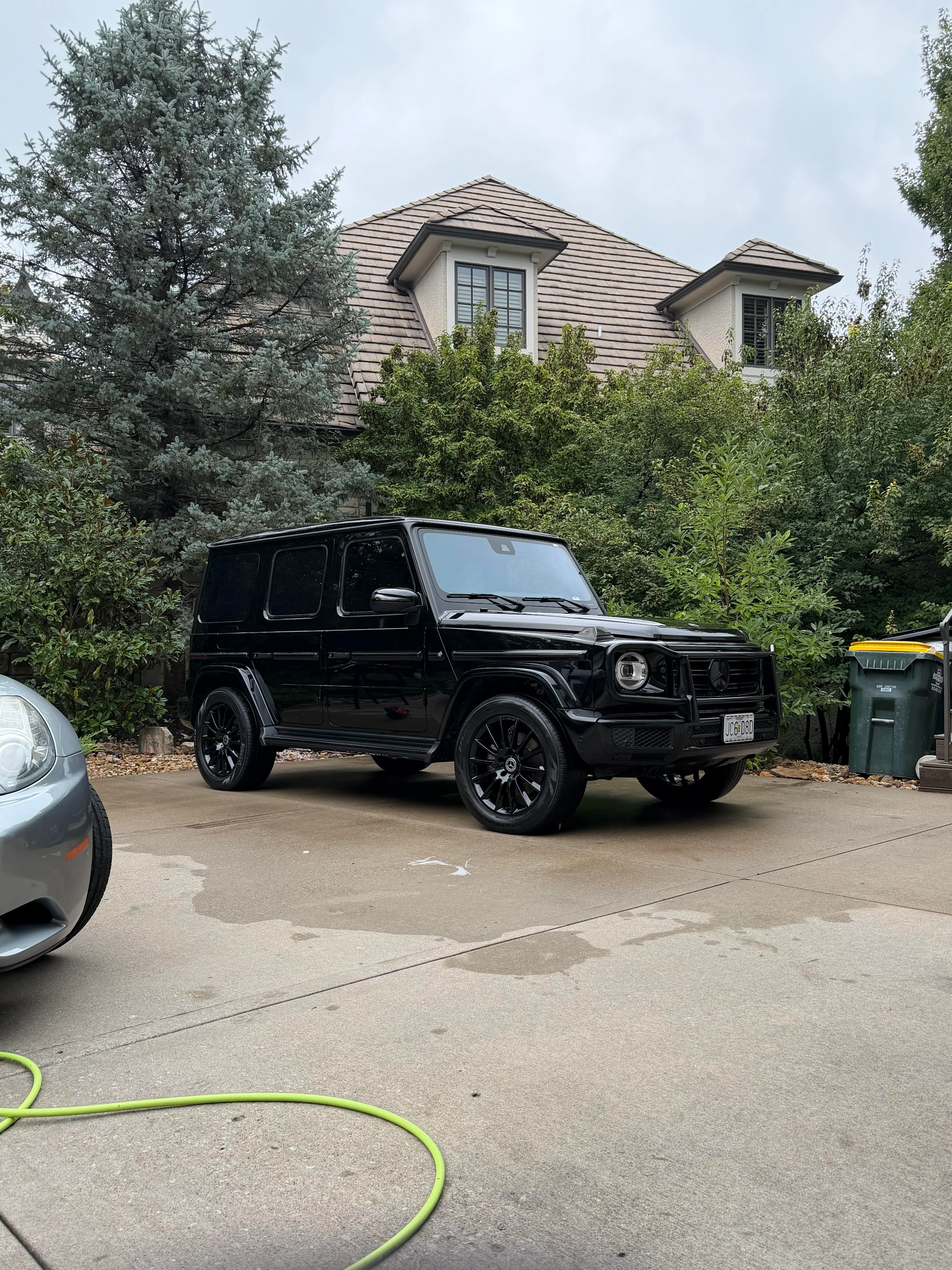 Mercedes G-Wagon full detail at client's home — mobile service